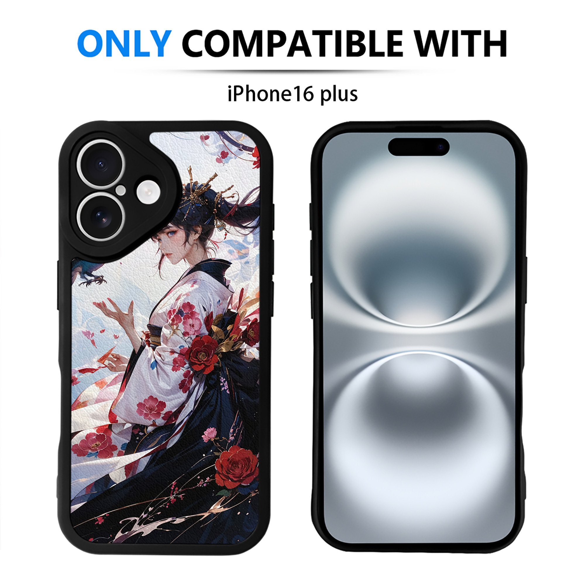 （画像用） 刀剣乱舞 Touken Ranbu 【iPhone 16シリーズ対応】シリコンスマホケース（レザー調） 材質：シリコン